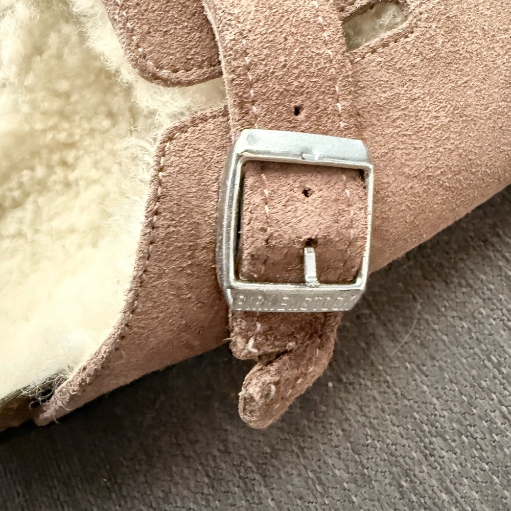 Birkenstock Women's Boston Shearling Clogs size 7/7.5 - Picture 4 of 7